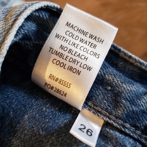 Pistola Charlie high rise straight jeans in cabo size 26 - Picture 16 of 16